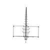 20MHz to 8GHz Log-Periodic Antenna /N-Female Type:A