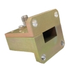                          WR62 Waveguide Coaxial Adapter, 12.4 GHz to 18 GHz  Flange: UDR UG-2664/U, SMA-Female Connector