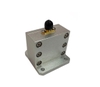                          WR90 End Launch Waveguide Coaxial Adapter Flange: UBR UG-39U, 8.2 GHz to 12.4 GHz, SMA-Female Connector