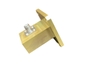                          WR90 Waveguide Coaxial Adapter, 8.2GHz to 12.4GHz, SMA-Female Connector, UBR Flange