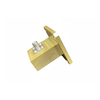 WR90 8.2GHz to 12.4GHz N-Female Waveguide Coaxial Adapter Flange: type01 (Aluminum)