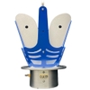                          2 GHz to18 GHz Open Boundary Quad-Ridged Broadband Horn Antenna, SMA-Female