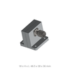 WR75 10 GHz to 15 GHz TNC-Female Waveguide Coaxial Adapter Flange: UBR