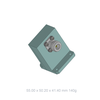 WR90 (8.2GHz to 12.4GHz) N-Female Ridge Short Circuit Waveguide Adapter Flange: UBR (Type: H1) (WC-090-UBR-H1-NF)