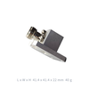 WR90 (8.2 to 12.4 GHz) N-Female Streamlined Waveguide Adapter / Flange: UBR (WC-090-UBR-S1-NF)
