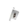 WR90 (8.2 to 12.4 GHz) SMA-Female Streamlined Waveguide Adapter / Flange: UBR (WC-090-UBR-S1-SF)