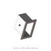 WR-1150 Waveguide to Coaxial Adapters, frequency from 630 to 970MHz, N-Female Connector, UDR Flange