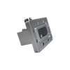 WR137 5.85GHz to 8.2GHz N-Female Waveguide Coaxial Adapter Flange:type01(Aluminum)