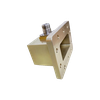 WR229 Waveguide to Coaxial Adapter, 3.3 to 4.9GHz, N-Female connector, UDR Flange