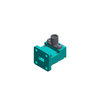 WR28 (26.5GHz to 40GHz) K-Female Flange: UBR Waveguide Coaxial Adapter (Type: A6) (WC-28-UBR-A6-KF)