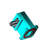 WR34 Waveguide Adapter 22 GHz to 33 GHz, Flange: PBR, K-Female Connector