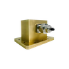 WR340 Waveguide Coaxial Adapter Flange: UDR, 2.2GHZ to 3.3GHz, 716-Female Connector