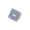 WR51 Waveguide Coaxial Adapter Flange: UBR, operating from 15 GHz to 22 GHz, K-Female connector