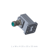 Double-Ridged Coaxial Adapter Waveguide WRD750 (N-Female)