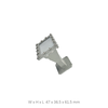 WR62(12.4 to 18GHz) 10dbi Waveguide Horn Input with radome/ Flange: UBR UG-2664/U