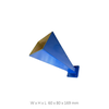 WR112 Waveguide Horn Antenna UBR Flange without Adapter, 7.05GHz to 10GHz, 15dbi
