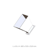 WR-1150 640 to 980 MHz, 10 dbi Waveguide Horn Input Antenna, Flange: UDR