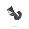 WR137 5.85 GHz to 8.2 GHz 10dbi Waveguide Horn Antenna without Adapter