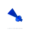 WR159 4.9 GHz to 7.05 GHz 10dbi Waveguide Horn Antenna without Adapter, UAR Flange