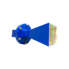 WR159 4.9 GHz to 7.05 GHz 10dbi Waveguide Horn Antenna without Adapter, UAR Flange