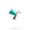 WR19, 40 to 60 GHz, 10dBi Waveguide Horn Antenna without adapter, Flange: UG
