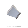 WR-2100 350 MHz to 500 MHz 10dbi Waveguide Horn Antenna, UDR Flange without Adapter
