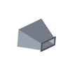 WR2300 320 to 490 MHz 10dbi Waveguide Input Horn Antenna without Adapter