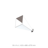 WR340 Waveguide Horn Input Antenna, Flange: UDR, 2.2 to 3.3GHz 20dbi