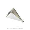 WR42 Waveguide Horn Antenna without Adapter, UBR UG-419/U Flange, 18 GHz to 26.5 GHz 25dBi