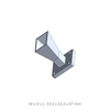WR51 15 to 22 GHz 10dBi Waveguide Horn Antenna without Adapter, UBR Flange