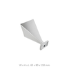 WR51 15 GHz to 22 GHz 20dBi Waveguide Input Horn Antenna, UBR Flange