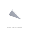 WR650 Waveguide Input Horn Antenna frequency from 1.14 GHz to 1.73 GHz, 20dbi Gain, without waveguide adapter