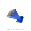 WR90 Waveguide Horn Antenna UBR UG-39/U Flange, without Adapter, operating from 8.2 to 12.4GHz, 10 dbi
