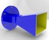                          WR137 5.85 GHz to 8.2 GHz 10dbi Waveguide Horn Antenna without Adapter