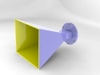                          WR137 5.85GHz to 8.2GHz 15dbi Waveguide Horn Antenna without Adapter, UAR Flange
