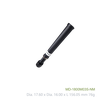 1650MHz to 2000MHz 3dBi Spring Base Omnidirectional Outdoor Antenna with N-Male Connector (MD-1800M03S-NM)