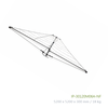 30MHz to 120MHz Professional Log-periodic antenna N-Female