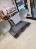 Antenna rise, rotation, and tilt mechanism systems