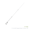 HF Marine Antenna 7.5M Self-Supporting HF Transmitting Antenna for Mast Mounting,