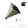 1.1GHz to 8GHz 15dBi High Power Double-Ridged Horn Antenna (HL-0206G15-NF)