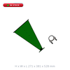1.1GHz to 8GHz 15dBi High Power Double-Ridged Horn Antenna (HL-0206G15-NF)
