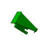 7GHz to 18GHz 20dbi Left polarization Broadband Horn Antenna N-Female