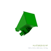 7GHz to 18GHz 20dbi Left polarization Broadband Horn Antenna N-Female