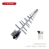 800 to 2500Mhz 12dbi N-Female log-periodical antenna / Type:B