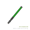 3.2GHz to 3.4GHz 5dBi Omnidirectional Handheld and Manpack Antenna for Signal Defense (With Spring)