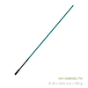 30 MHz to 120 MHz 1645cm Whip Antenna, BNC Male connector, 7/8-20 installation screw TNC-Male
