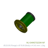 400MHz to 7.125GHz 3dBi Wideband Monopole Vehicle Antenna with N-Female Connector (MJ-04M07G03M-NF)