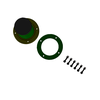 400MHz to 7.125GHz 3dBi Wideband Monopole Vehicle Antenna with N-Female Connector (MJ-04M07G03M-NF)
