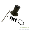 500MHz to 6GHz 3dBi Signal Management Antenna For Vehicles N-Female