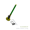 1.0 to 1.4GHz 4.5dbi Vehicle Omnidirectional Continuous-High-Power antenna With Spring